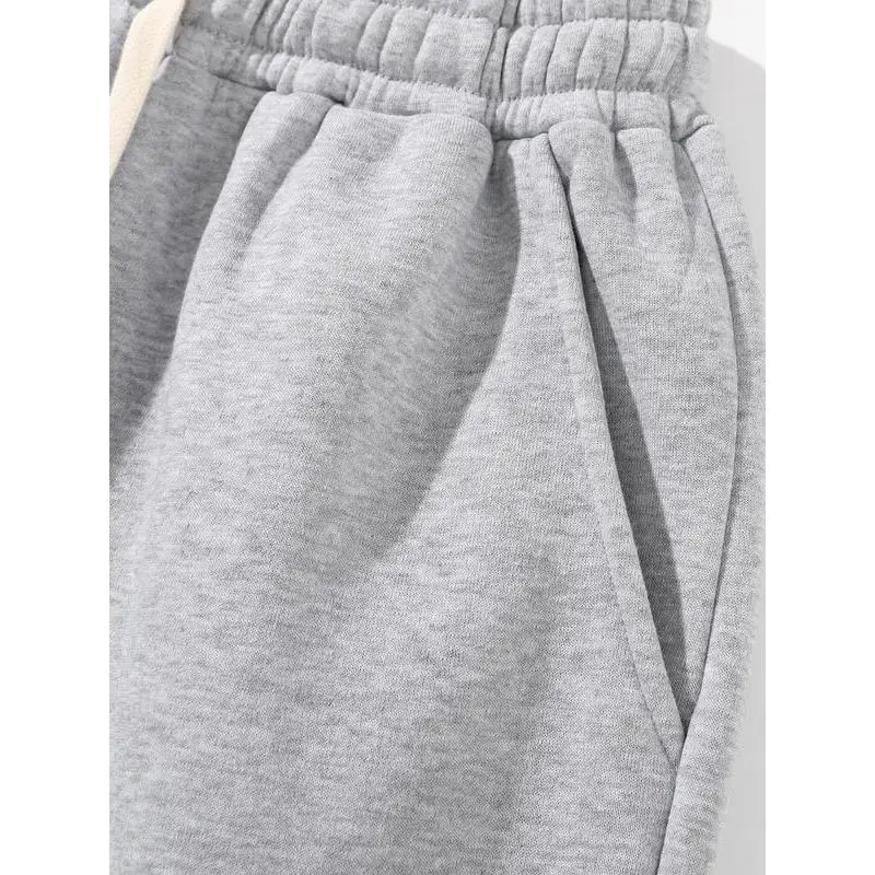 Men's Solid Color Drawstring Waist Sweatpants Casual Comfy Loose Fit Pocket Jogger Pants for Daily Wear Beige Multicolor Sports Bottoms Men's Solid Color Drawstring Waist Sweatpants Casual Comfy Loose Fit Pocket Jogger Pants for Daily Wear Beige Multicolor Sports Bottoms