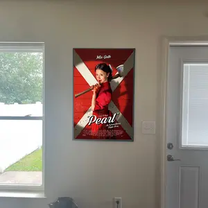 Pearl Movie Poster 2023 Film Silk Giclée Print Wall Art Gift.