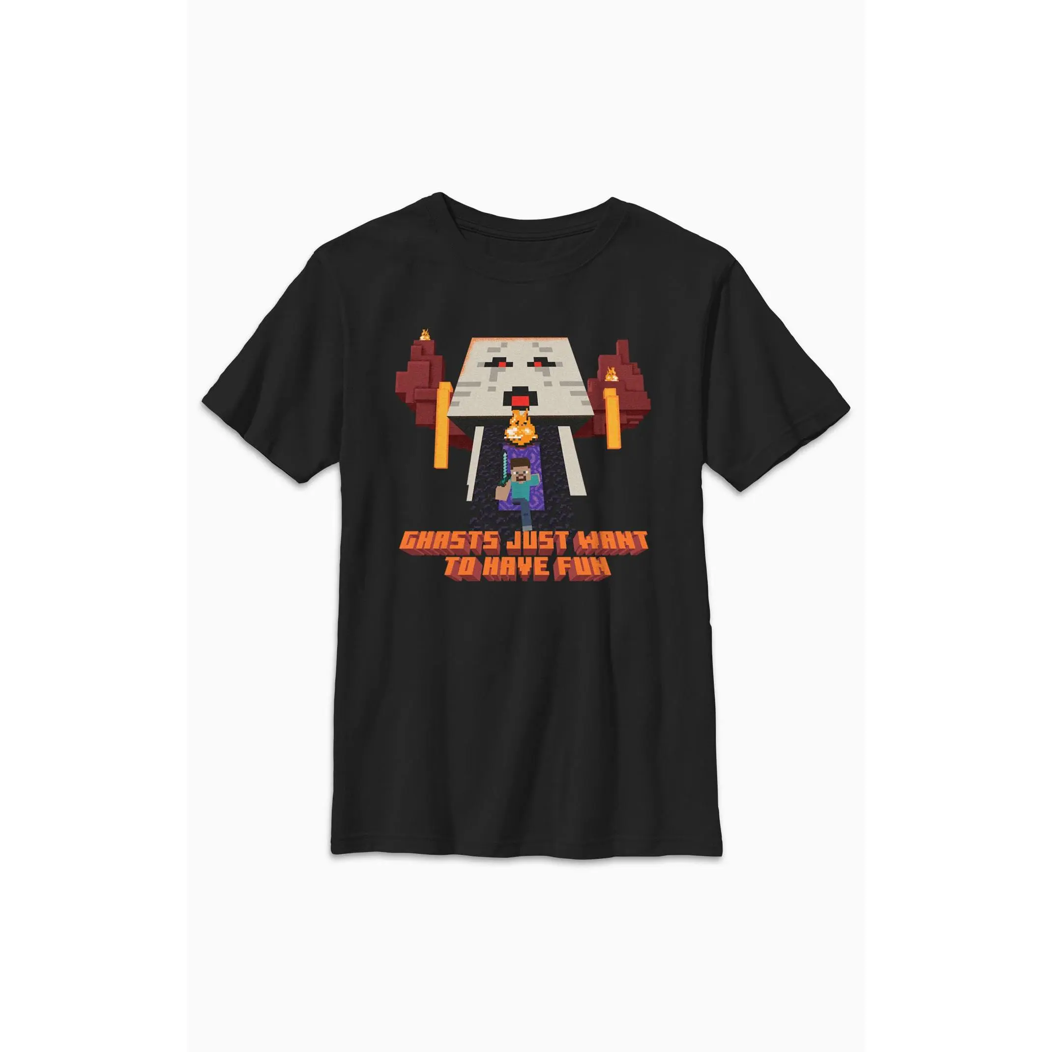PacSun Kids Minecraft Ghasts T-Shirt - Multicolor