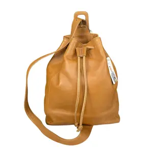 Pre-owned coach Leather Shoulder Bags Sonoma Tan Sling Backpack Drawstring Shoulder Bucket Tote