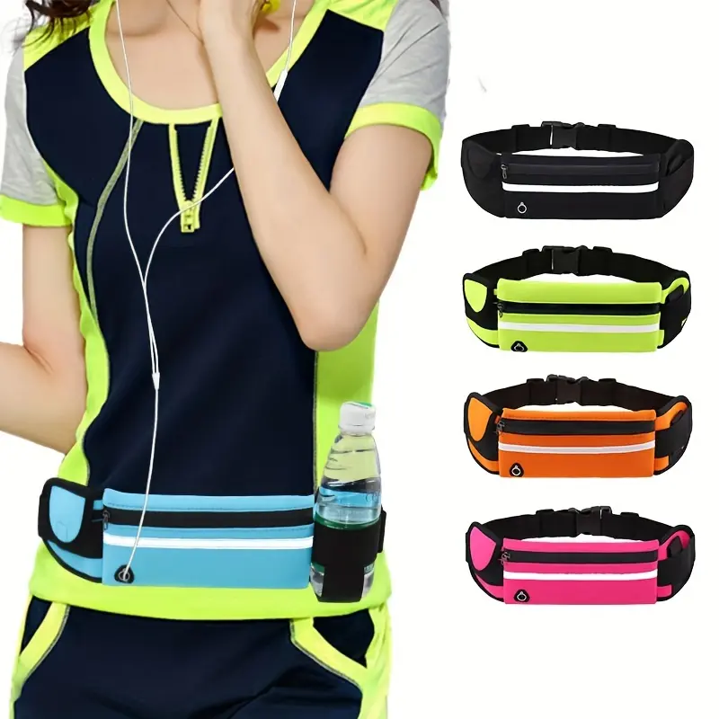 Unisex Sports Waist Bag for Running, Hydration Pack with Phone Pocket, Ideal Fitness Accessory for Jogging & Outdoor Activities