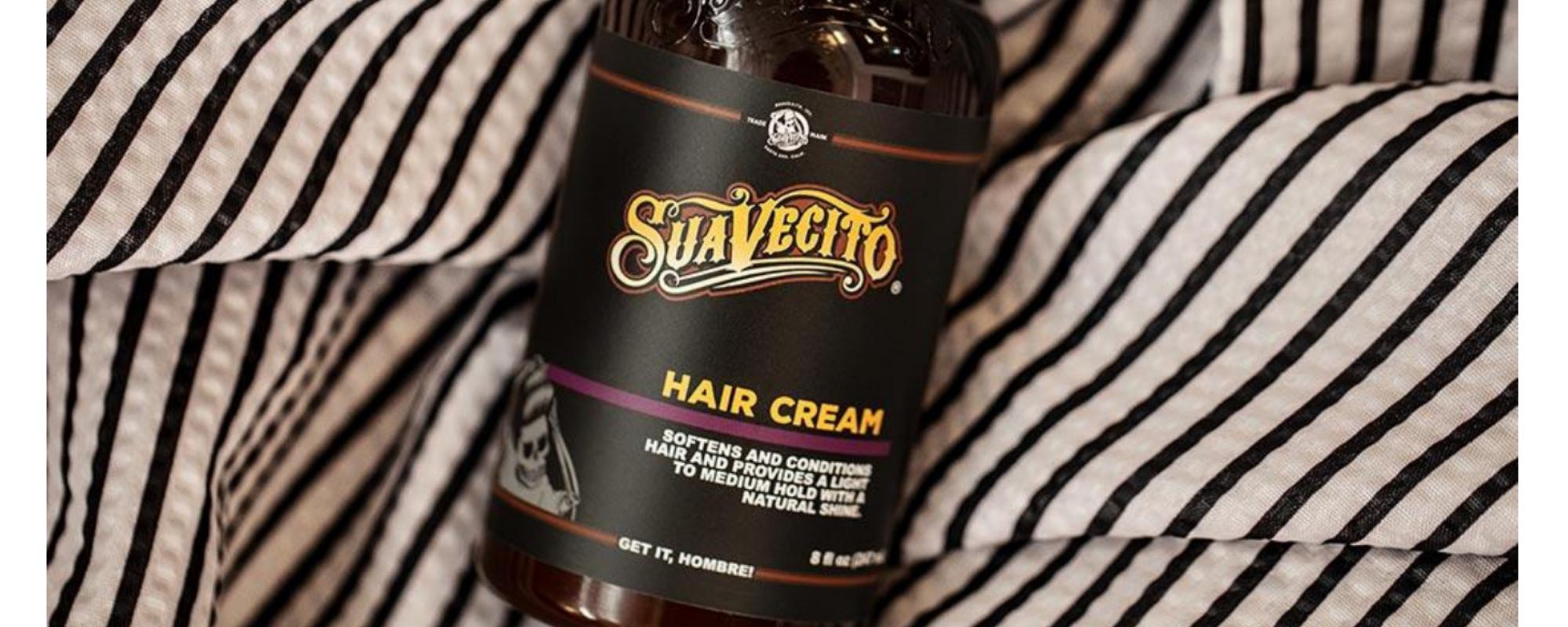 Suavecito Hair Cream - Hair Styling Cream For Men - Loose Hold + Add Healthy Shine Suavecito Hair Cream - Hair Styling Cream For Men - Loose Hold + Add Healthy Shine