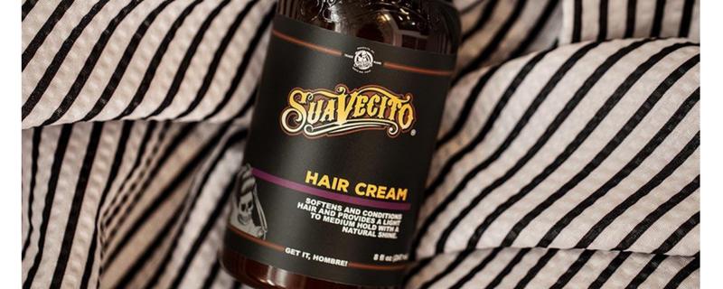 Suavecito Hair Cream - Hair Styling Cream For Men - Loose Hold + Add Healthy Shine