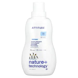 ATTITUDE Laundry Detergent, Wildflowers, 35.5 fl oz (1.05 l)