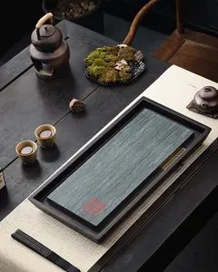 Bluestone "Qing Shi" Polished Stone Tea Table