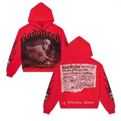 Amiri Red Hoodie TikTok Shop