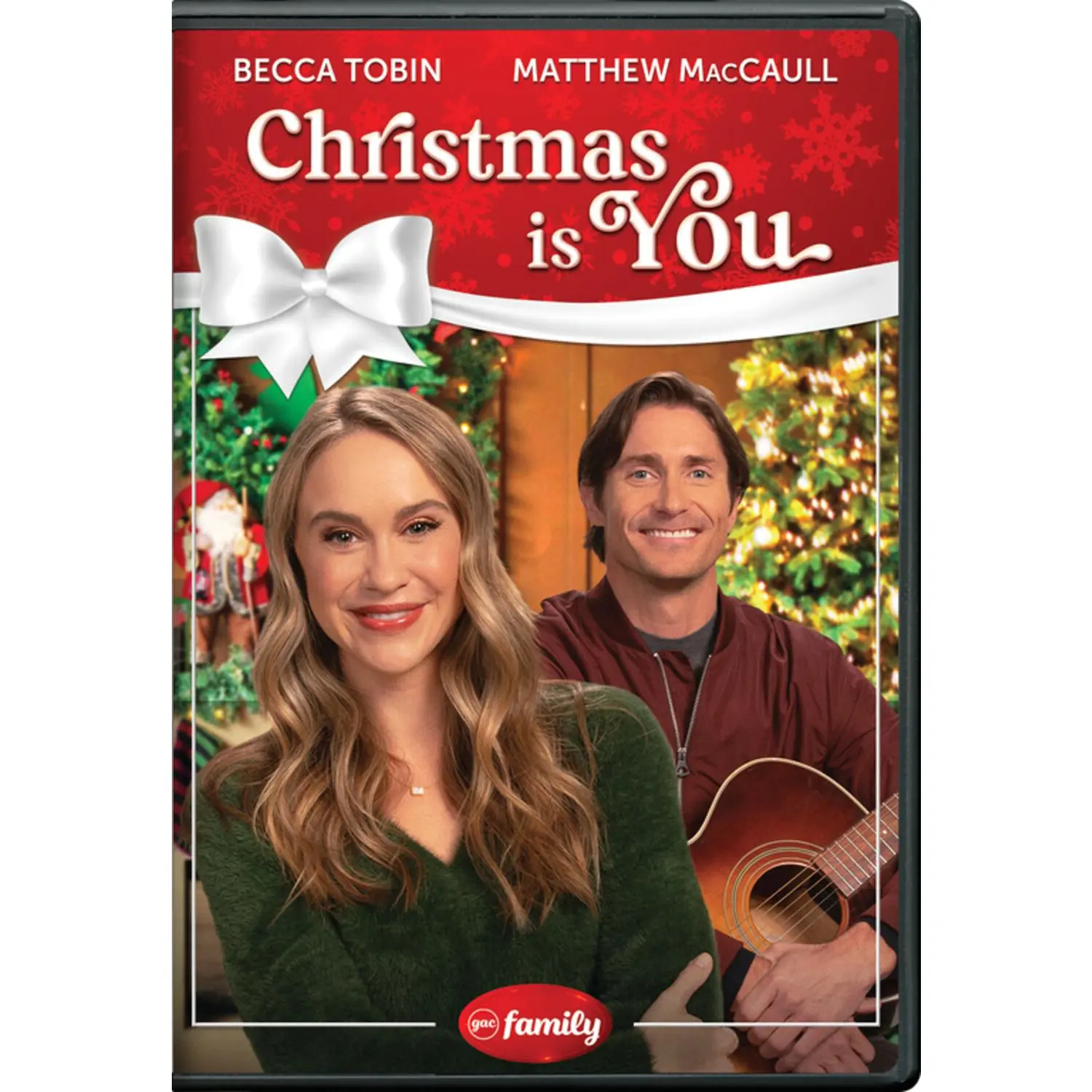 Christmas Is You DVD Video Disc - Live Action TV Drama Starring Matthew Maccaull, Becca Tobin - AC-3/Dolby Digital Audio, Widescreen Format