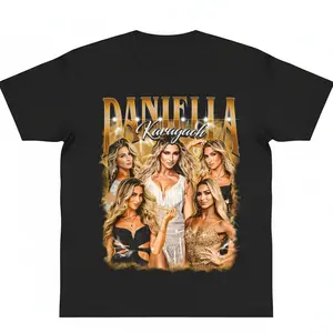 Daniella Karagach Dwts Dancing with the Star North America Tour 2026 graphic tees Shirt y2k cotton fashion Casual Classic fan Gift 90s Aesthetic Celebrity Tribute Tee