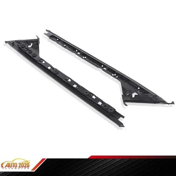 Automotive LH & RH Windshield Inner Trim Pillar Molding Replacement Set, ABS Plastic Car Accessories Fit For 2011-2019 Ford Explorer