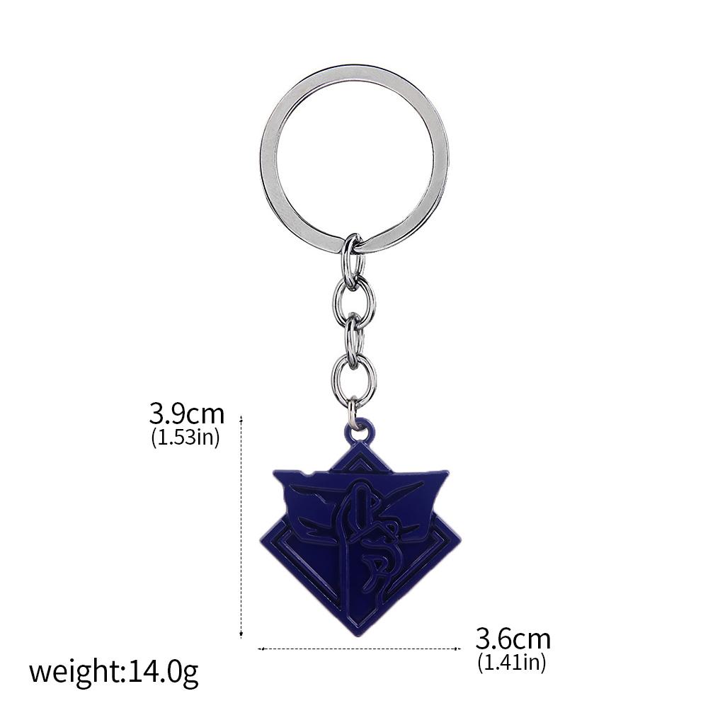 Anime JJK Keychain Weapon Model Pendant Keyring for Men Jewelry