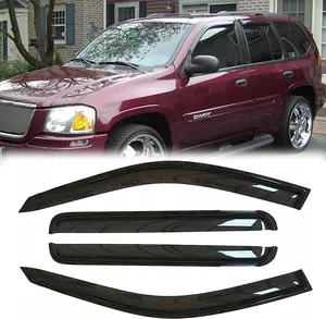 For 2002-2006 Chevry Trailblazer EXT/GMC Envoy XL,2003-2008 Isuzu Ascender/Isuzu Ascender(7 Passenger) Window Visor/WeatherShield/Rain Visor