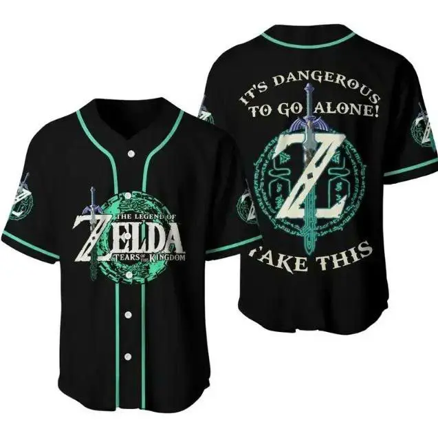 Zelda Baseball Jersey, Legend Of Zelda Shirt
