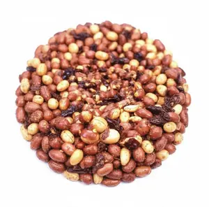 Roasted and Salted Red Skin Spanish Peanuts, Cacahuate Snacks (Salted Peanut with Chili, 1 Pound)
