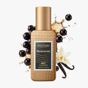 SCENT STAMP #007 Blackcurrant EDP - Boozy Vanilla & Juicy Berry Perfume, Bold Elegant Vibe, 0.68 fl.oz