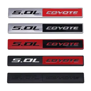 Suitable for Ford 5.0L COYOTE car logo, car modification sticker, body sticker, fender sticker