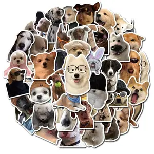 50 Cute Stickers Kawaii Waterproof Decals for Laptop Phone Notebook & Decor Adorable Sticker Pack for Kids Teens Featuring Adorable Dog Designs
