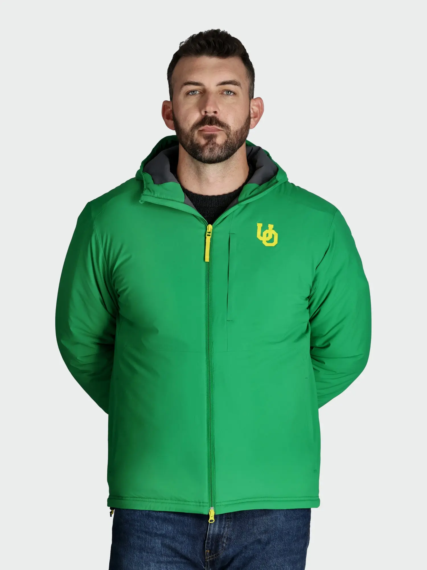 Warm One Insulated Jacket / Oregon Ducks / Green