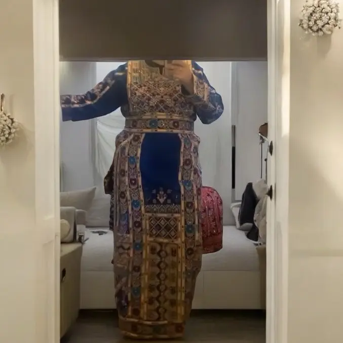 Thoub Palestinian beautiful culture dress