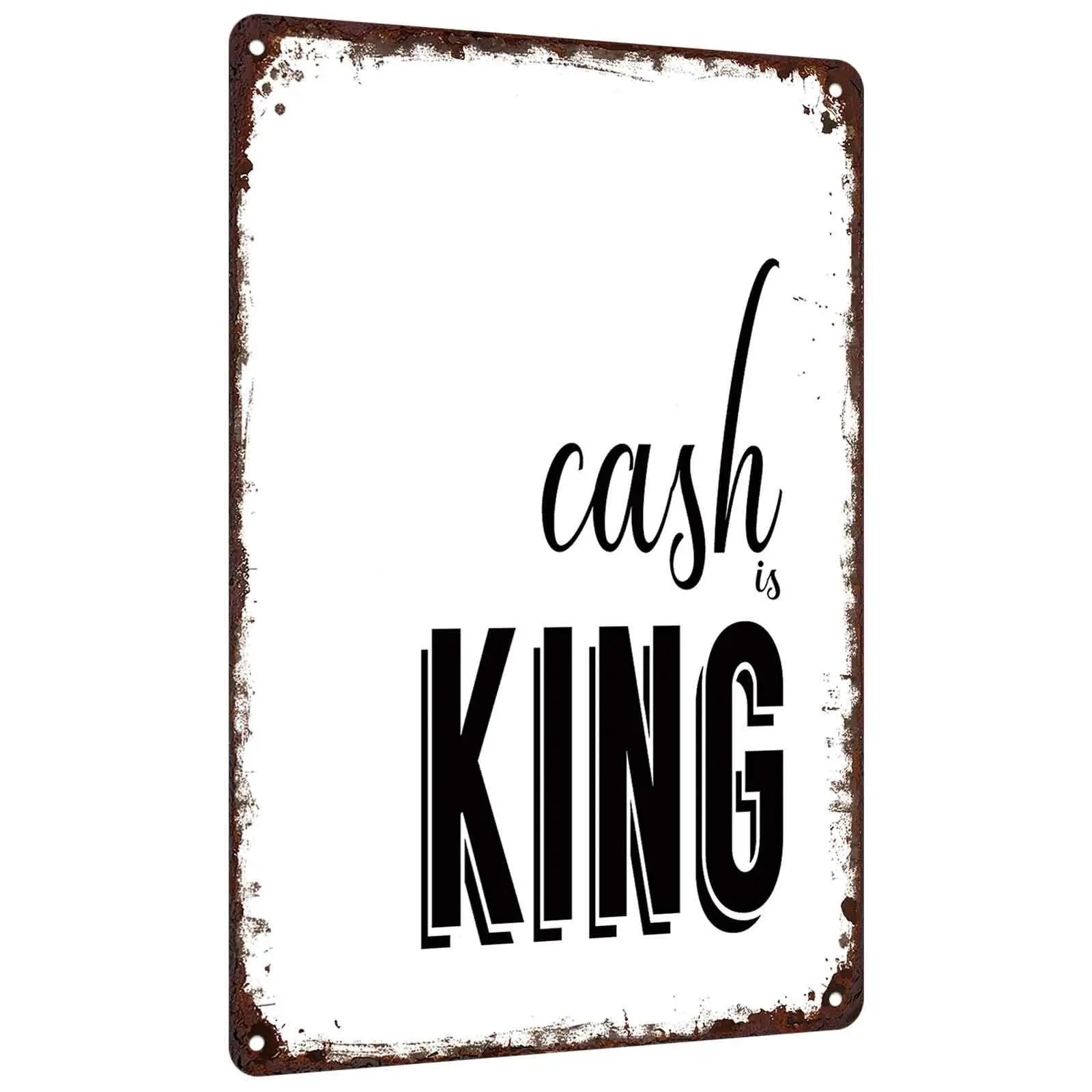 Folding Is For Losers Poker Dice Casino Metal Tin Sign 8x12 Inch Vintage Wall Decor for Game Room Bar Man Cave Retro Wall Art Gift for Poker Lovers
