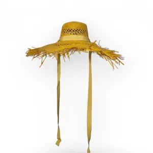 Nested frayed oversized sun hats Nested frayed oversized sun hats