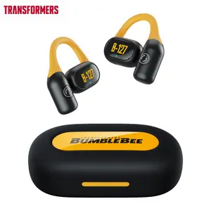 TRANSFORMERS T13 Open-Ear OWS Sport Wireless Headphones with Bluetooth 5.3 Stable Connection, Hi-Fi Sound, HD Noise-Free Calls, Ergonomic Ear-Hook Design, Comfortable & Secure Fit, Audio Earbuds for Music & Phone Calls