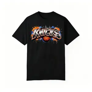 Knicks 2026 T-shirt T-shirts | Basketball fan graphic T-shirts, retro game day apparel, unisex sports T-shirts