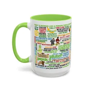 Psyyych TV Show Quote Mug Ceramic 11 oz or 15 oz Coffee Mug