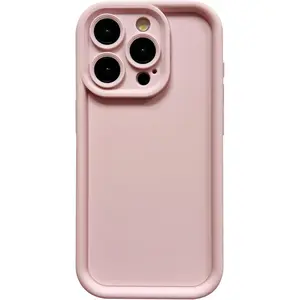 Phone Cases for iPhone 17 Pro Max 16 15 14 13 12 11 Pro Max Plus Enhanced Camera Protection, Shockproof Skin-Friendly Touch Soft Shockproof Phone Case Camera  Cover Case for iPhone 17 Pro Max -PhoneLight Pink