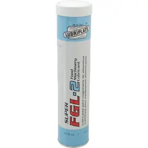 Food Grade Aluminum Grease Cartridge - 14.5 oz, NLGI 2, max 400°F Temp, L0232-098, General Purpose for Cycling & Outdoor Recreation Equipment