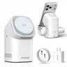 3-in-1 Wireless Charger 25W Fast Charging Station with 45W Adapter for iPhone & Samsung iWatch AirPods Magnetic One-Click System Automatic Rotation Easy Carry