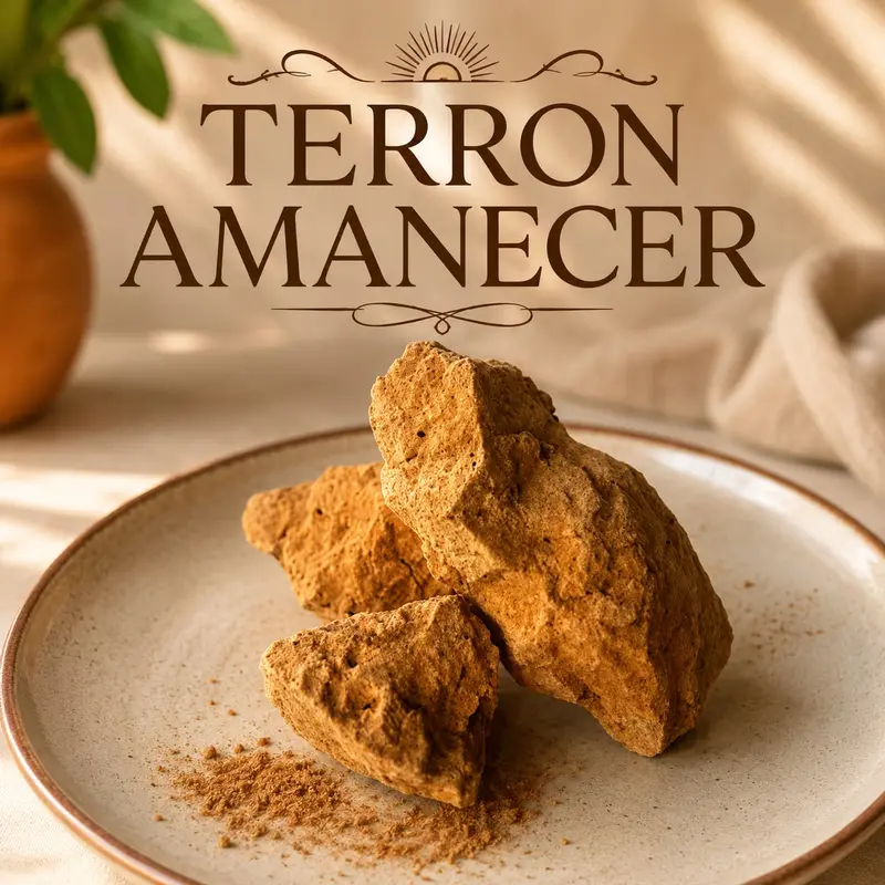 Terron Amanecer - Authentic Mexican Earth Mineral for Traditional Use