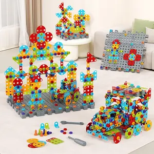DIY Screwdriver Stem Building Blocks Toy Set, Educational Toys for Kids Ages 6-8, Creative Learning Gift for Boys & Girls