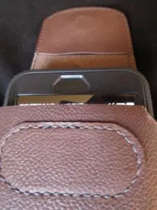 HANDMADE LEATHER PHONE CASE & WALLET Large Belt Holster Sleeve USA