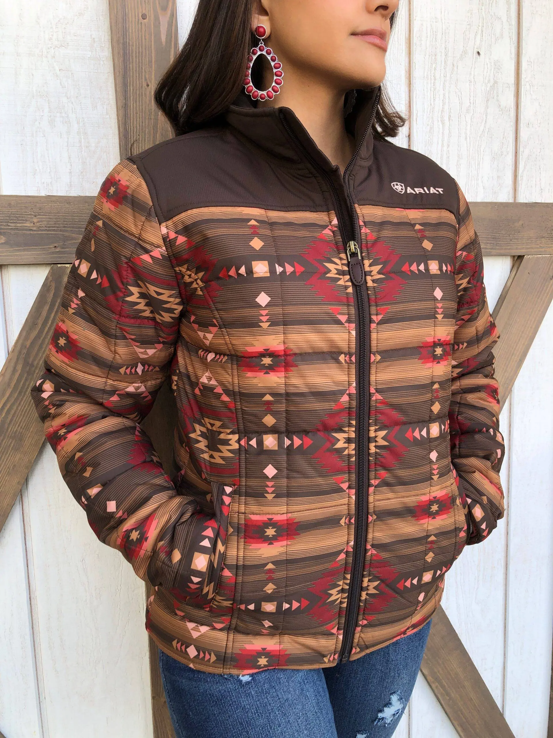 ARIAT – WOMEN’S REAL Crius Jacket ( CANYONLANDS PRINT )