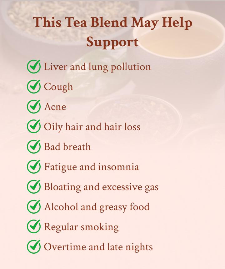 Liver and Kidney Detox Cleanse Tea - Milk Thistle GojiBerry Dandelion root Honeysuckle, Hand-picked 9 Organic Herbs, Edible corn fiber tea bags,  Beverage Natural