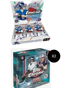 TOPPS FINEST HOBBY + 2 CHROME MEGAS PYT