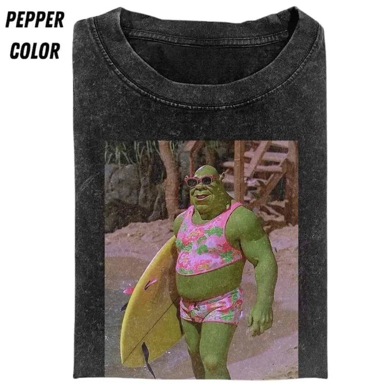 Shrek Meme Graphic Tee, Unisex Cringe Retro Humor Shirt, Movie Fan Gift T-shirt ZPSCP