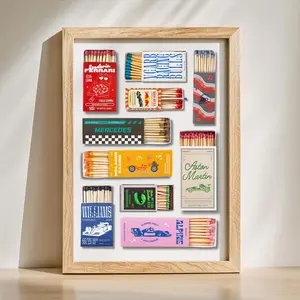 Matchbox Poster, 2025 Art Print Poster , Gift for Fan, Aesthetic Wall Art , Unframed