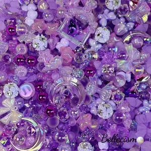 【Purple dream】cuentas acrílicas/colgantes/8-40mm