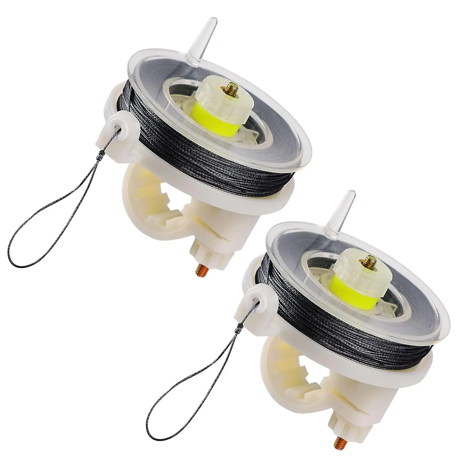 2 count Kevlar Trip Wire on  Reel (85ft),Trip Wire for Perimeter Trip  12 Gauge and Trip Wire  Device,Kevlar Line for Camping Perimeter  and Early   Trip
