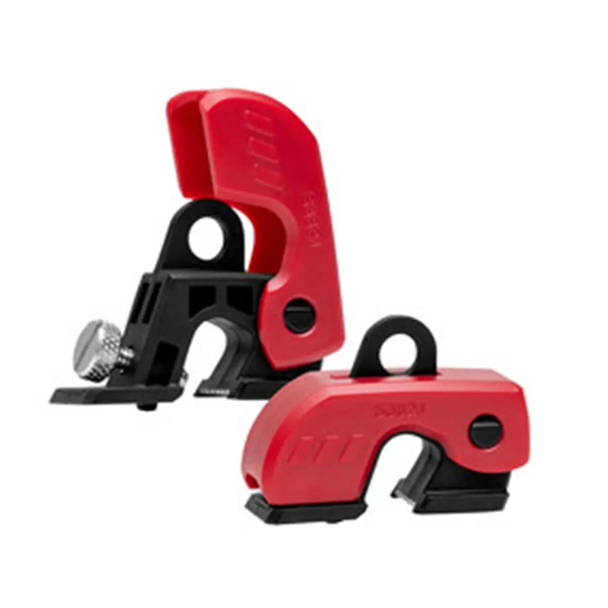 212 MAIN Master Lock 470-S3821 Grip Tight Plus Breaker Lockout Device, 120-240V, Red & Black, Stainless Steel, Compact, Tool-Free Protector
