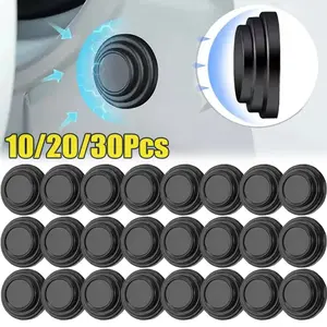 New 2026 Car Door Anti-collision Silicone Pad Self-adhesive Sticker Door Closing Soundproof Silent Buffer Gasket Car Accessories car decoration accessoriess