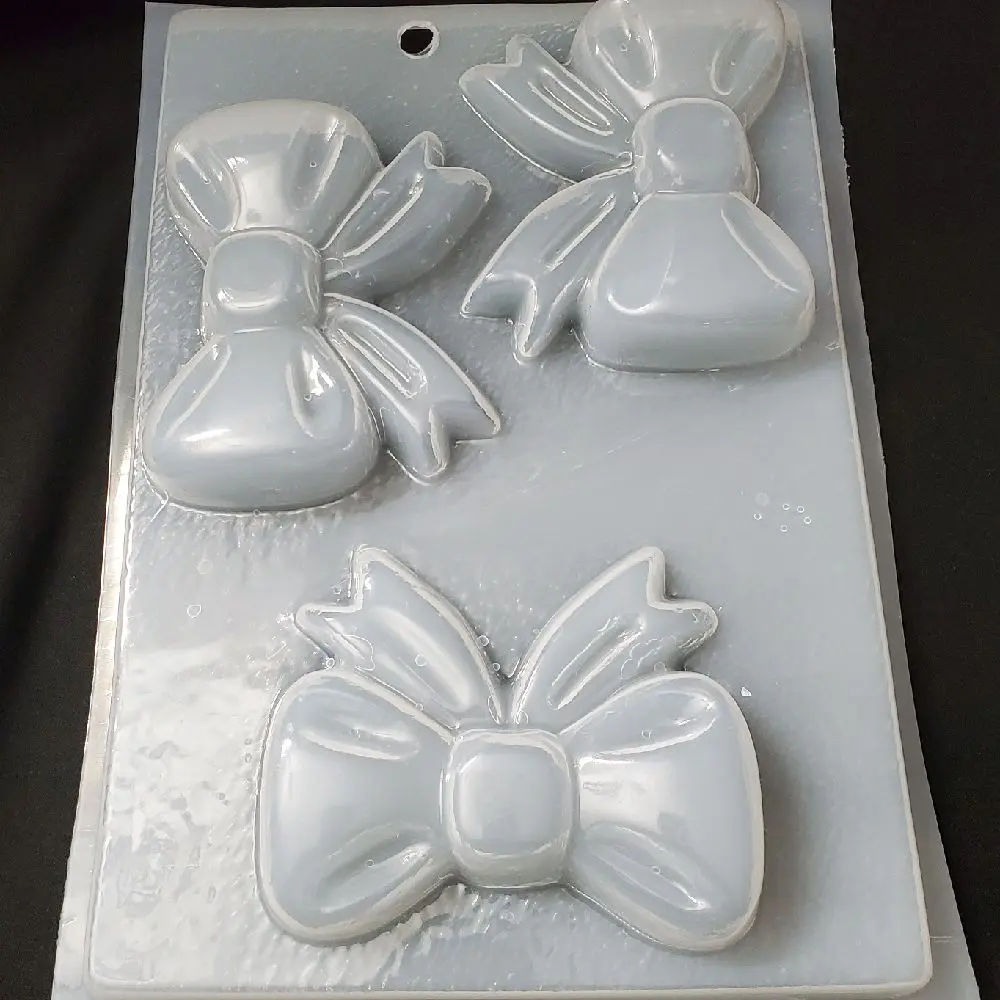 Molde de Plastico in Coquette Bow Design