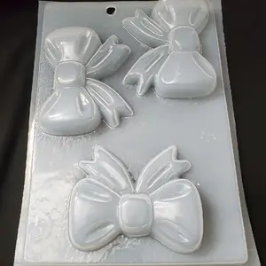 Molde de Plastico in Coquette Bow Design