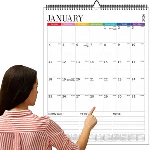 2026 Wall Calendar  22"x17", Wall Calendar 2026-2027 from January 2026 to June 2027,  18 Month 2026-2027 Calendars Wall with -Wire Binding for  Office Planning Organisers