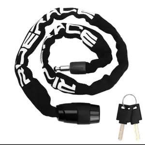 Heavy Duty Bike Lock for Ebikes with Extra Security Features and Easy Installation - 37.4 Inch Chain Lock with 2 Keys for Electric Bicycle Owners