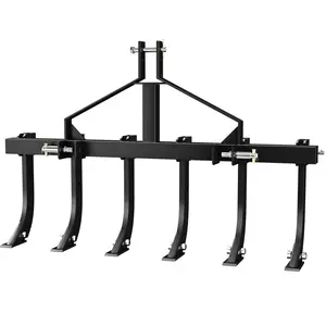 GARVEE Plow Scarifier Implement: Versatile Removable Tractor Cultivator with 6 Scarifier Shanks, 48-Inch Width, Designed for CAT-0 & CAT-1 ATV/UTV, Perfect for Efficient Tilling and Soil Preparation