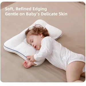 Support Pillow for kids,Children's Scientific Zoning Spine Support Pillow，Multi-Zone Design for Head, Neck & Spine Support,Supports Growth During Sleep,For 6 Months, 3 6 9 12 Years