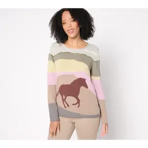 Coldwater Creek Long Stallion Pullover Sweater