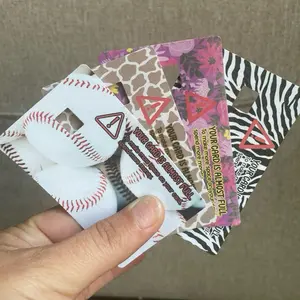 Credit or Debit Card Sticker Decal - Unique Designs Featuring Baseball and Zebra Patterns